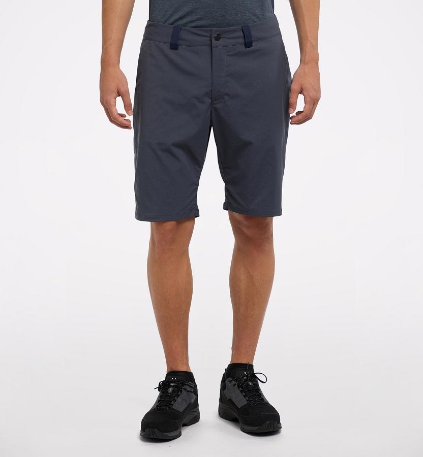 Haglöfs Mid Solid Shorts Blue For Mens PTVJW4597 Australia